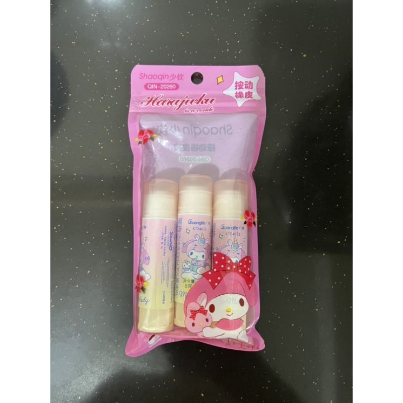 

SANRIOHOUSE Lem Glue Stick Sanrio Cinnamorol Kuromi Melody