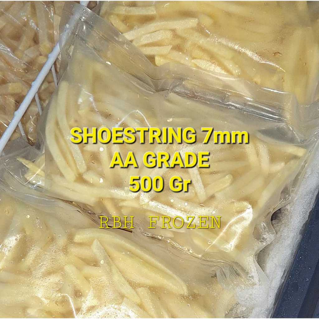 

Kentang Goreng Shoestring French Fries 7mm Grade AA 500 Gr