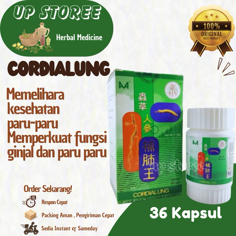 CORDIALUNG - Obat Kesehatan Paru-Paru