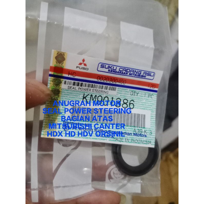 seal gearbok power steering canter 2012 ke atas orsinil asli