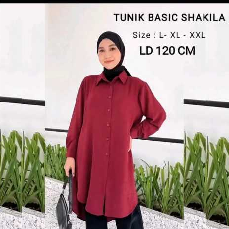 LONG TUNIK SYAKILA JUMBO XXL 120 CM