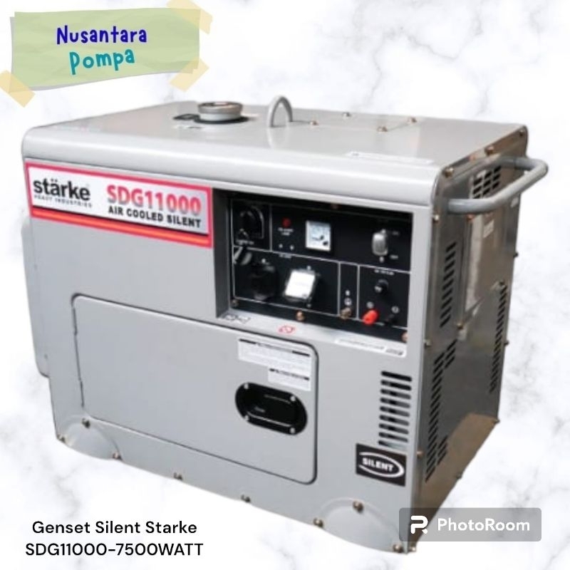 Genset Silent Starke SDG11000-7500WATT