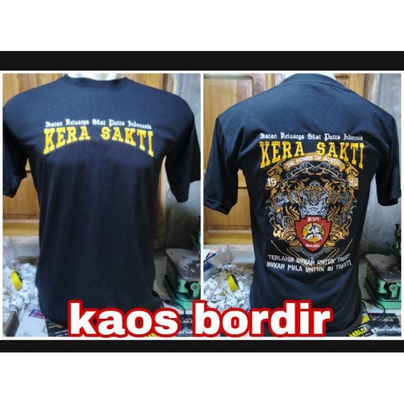 kaos bordir ikspi kerasakti/kaos bordir IKS/kaos bordir ikspi