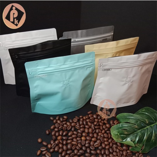 Kemasan Standing Pouch Trapesium 150gr | Kemasan Kopi Standing Pouch