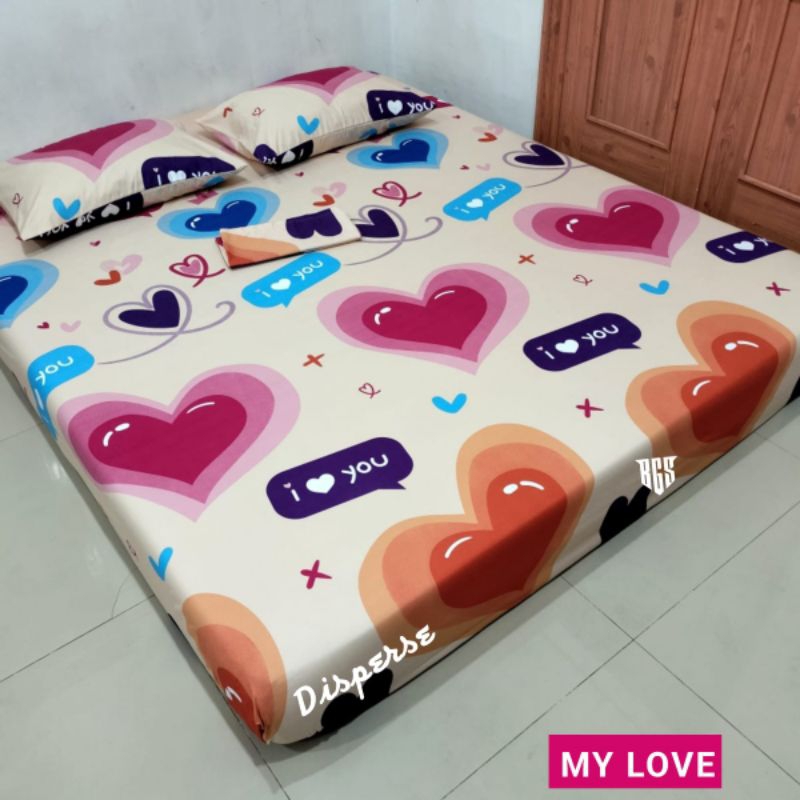 Sprei Homemade Terbaru Motif My Love