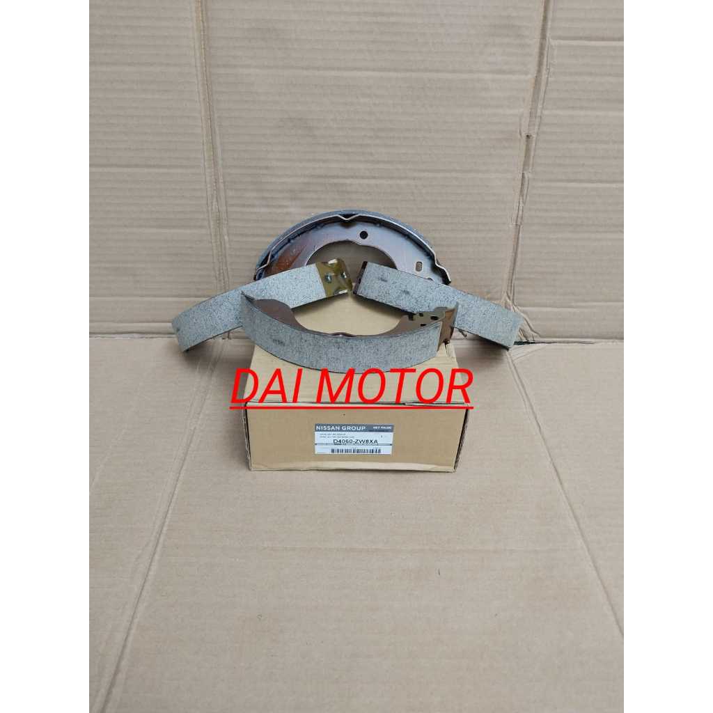 kampas rem belakang Nissan Grand Livina original