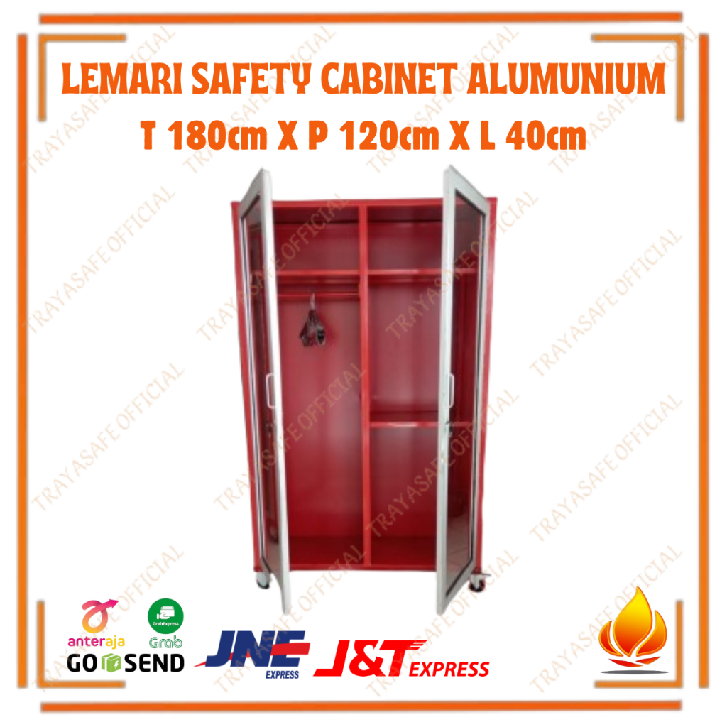 Lemari APD/Safety Fire Cabinet bahan Alumunium