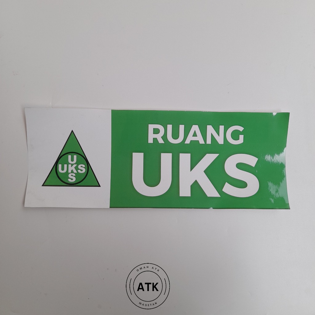 

Stiker Ruang UKS - Usaha Kesehatan Sekolah - Nama Ruang Sekolah