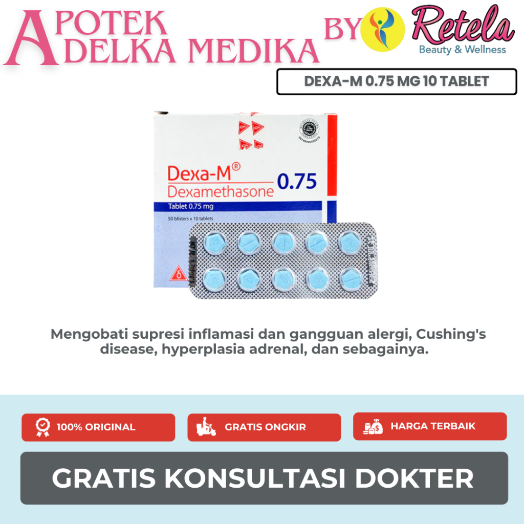 Dexa-M 0.75 mg 10 Tablet