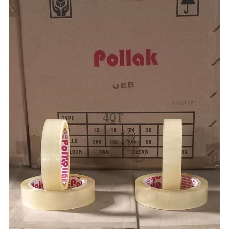 

Lakban bening / Lakban Packing 24mm 1 inc Panjang 90 yard / 80 meter