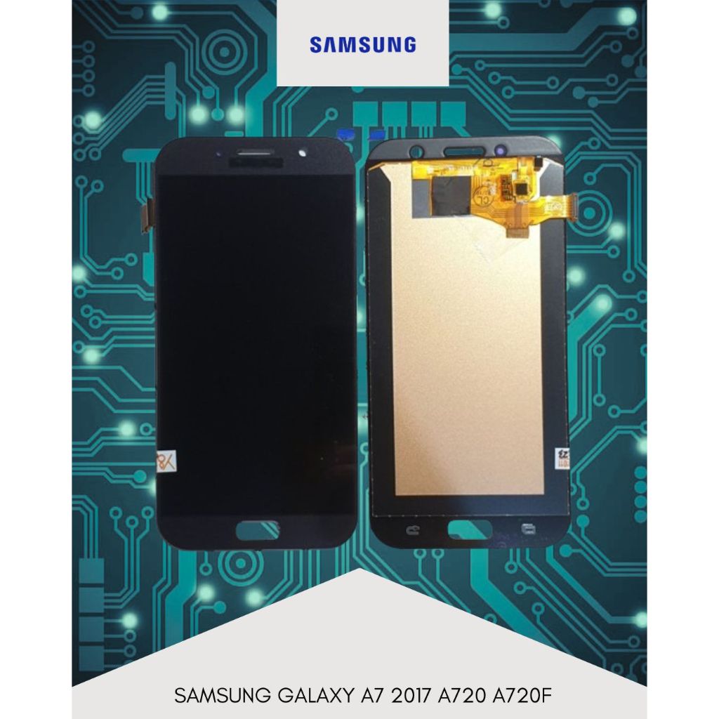 LCD FULLSET TOUCHSCREEN SAMSUNG GALAXY A7 2017 A720 A720F ORIGINAL JU LCD OG LCD HARGA TERBARU 2024