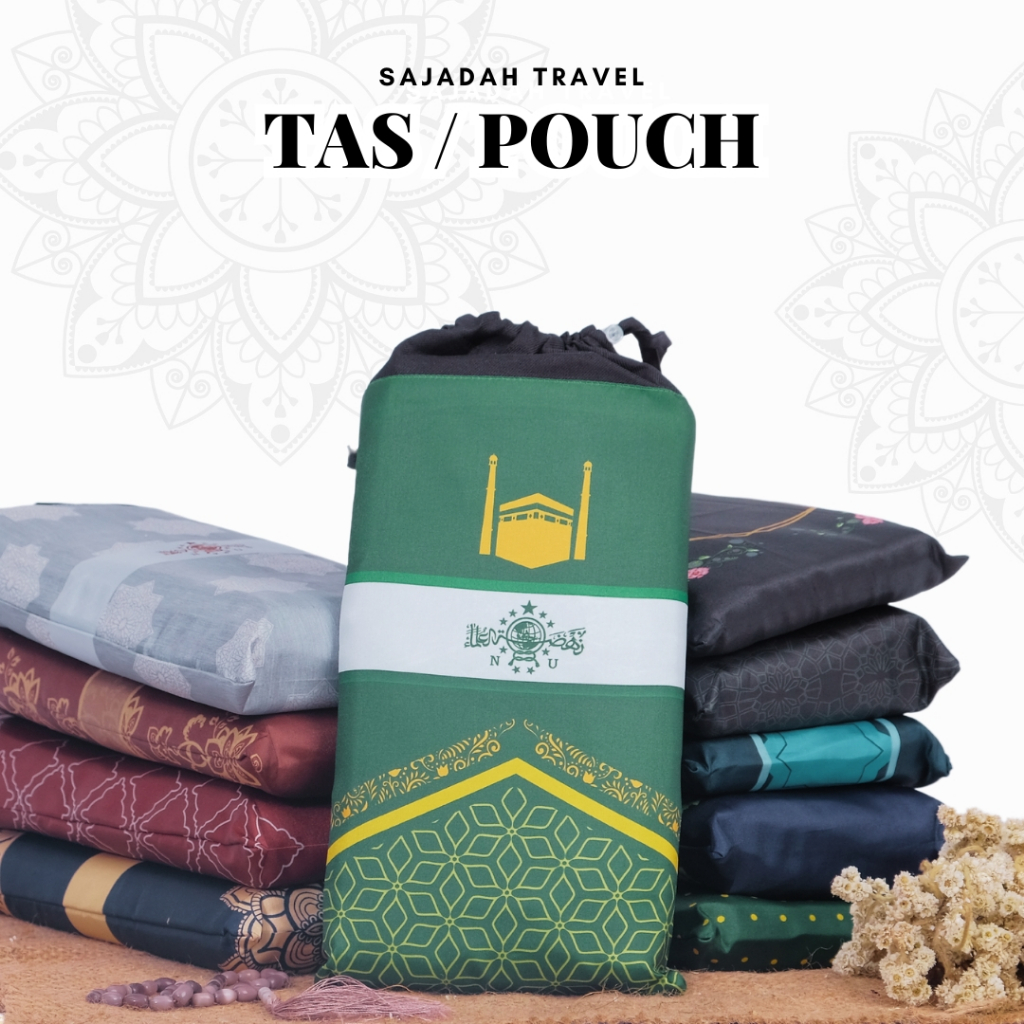 Sajadah Travel Premium Anti Air NU | Tas / Pouch