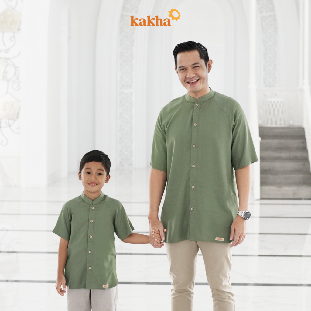 Kakha x Alyssa Soebandono - Sarimbit Keluarga Mahakam (B) / Baju couple keluarga / Sarimbit Keluarga / Baju muslim couple-4