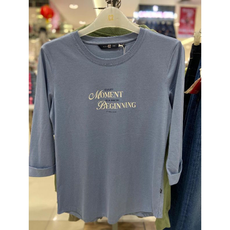 KAOS WANITA MEREK C2 // KAOS WANITA C2 BAHAN KATUN PREMIUM