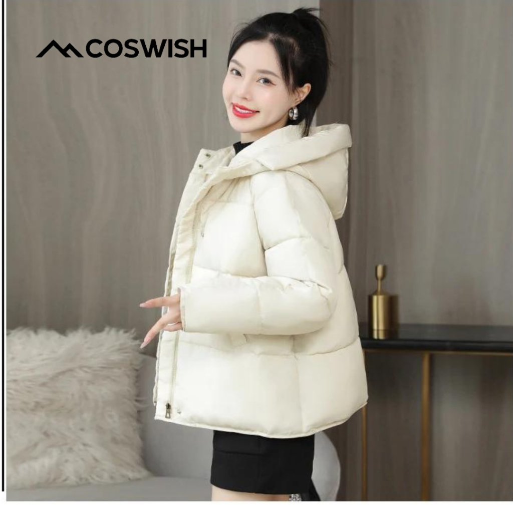 Jaket Tebal Wanita Korea Musim Dingin Kekinian / Jaket Parasut Wanita Korea / Jaket Musim Dingin kor
