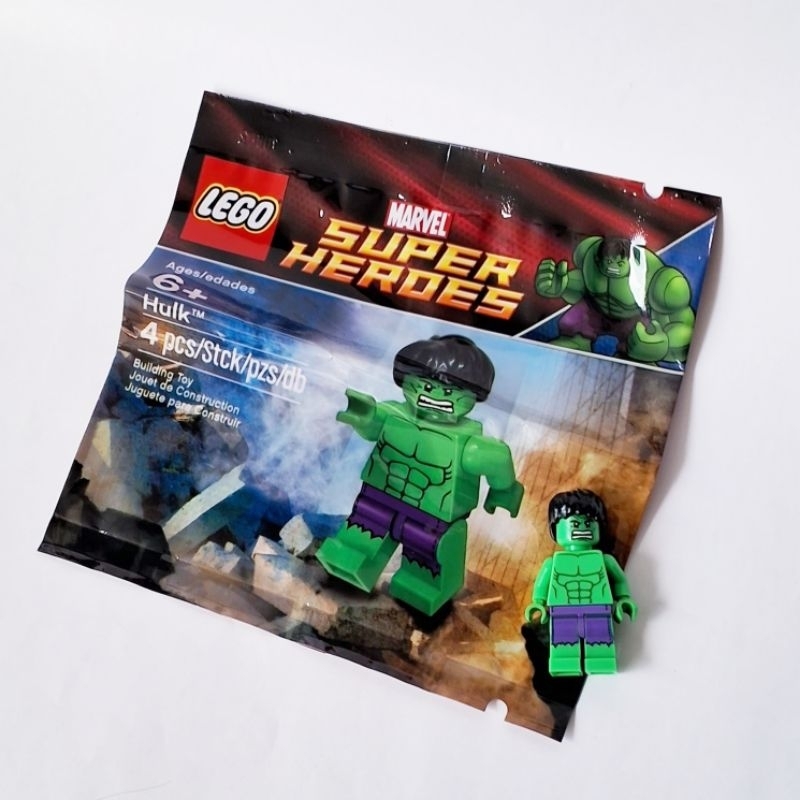 Lego minifigure HULK polybag