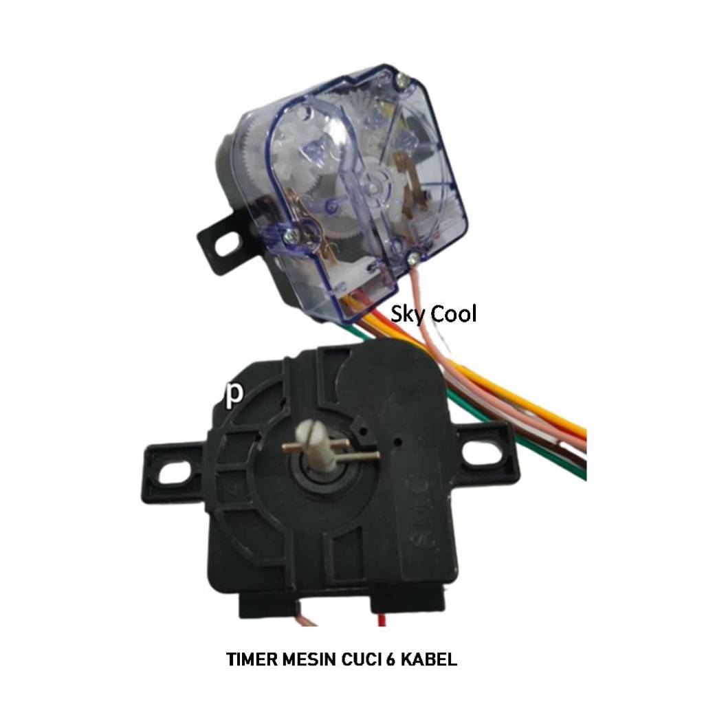 TIMER MESIN CUCI  6 KABEL