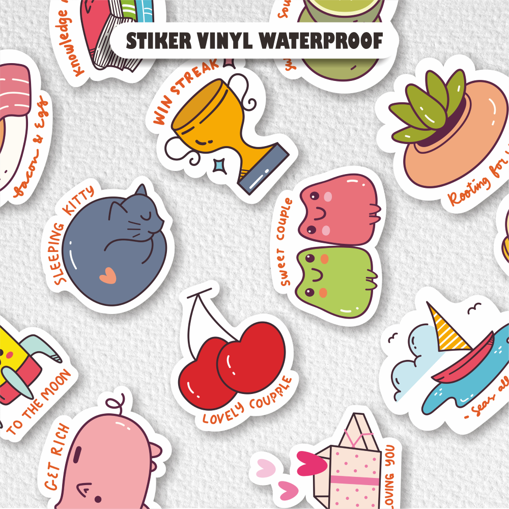 

[VINYL 7 CM] JUAL STIKER MURAH TEMA CUTE QUOTES part 2 /STIKER BAGUS/STIKER LUCU/STIKER LAPOTOP/STIKER HELM/STIKER BUKU