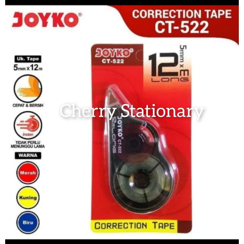 

Correction Tape /Tipe-X Kertas Joyko CT-545