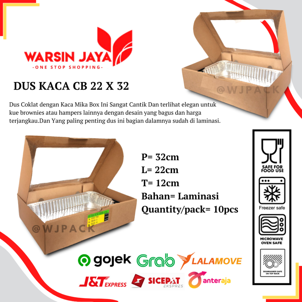 

DUS KACA CORRUGATED 22X32 ISI 10PCS