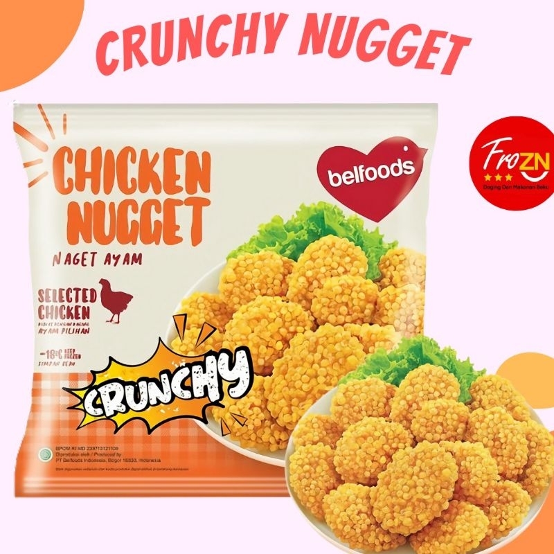 

Nugget Crunchy Nugget Ayam 140gr