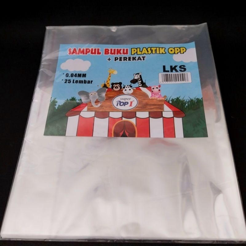 

(1 pack) Sampul Plastik Pop1 Ukuran LKS isi 25 lembar