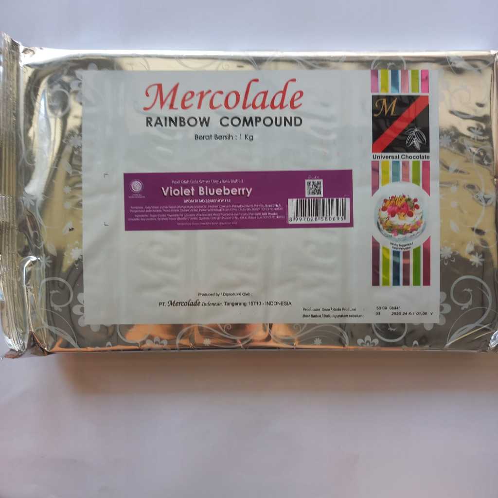 

Mercolade Coklat Compound Violet Blueberry 1kg