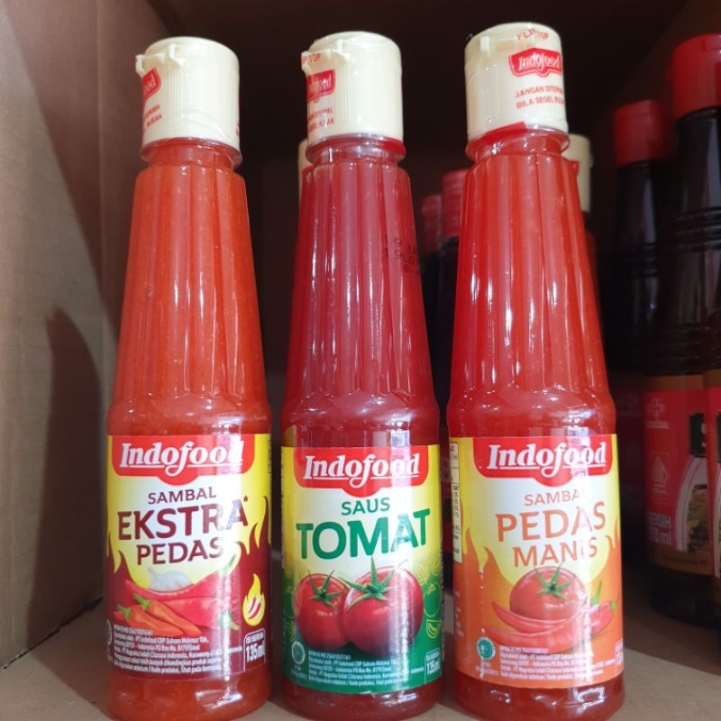 

Sambal Indofood 135ml Extra Hot Pedas Manis Tomat