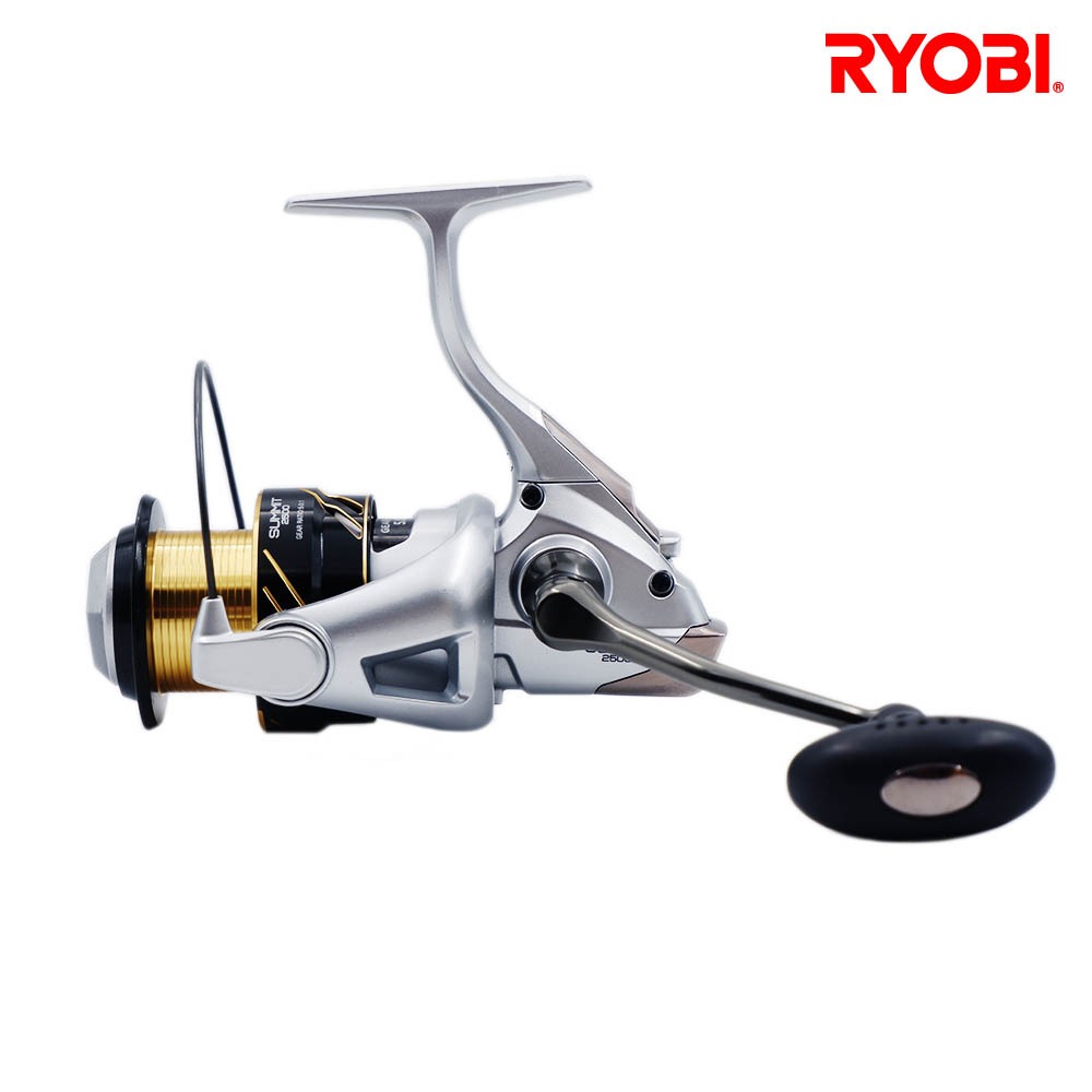 RYOBI SUMMIT Fishing Reel Spinning Power Handle Titanium Carbon Rotor
