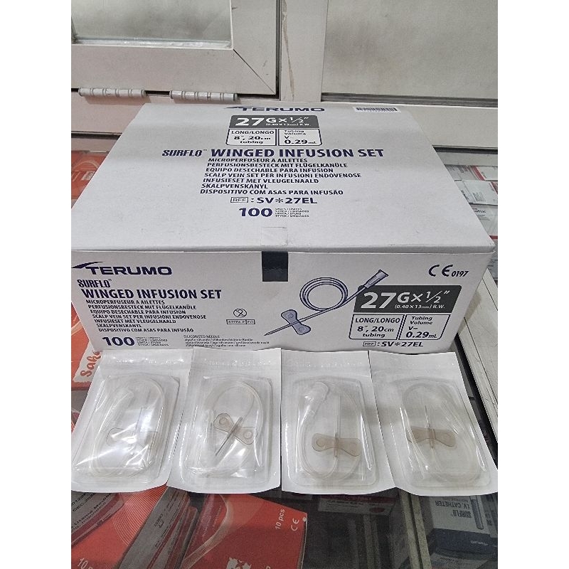 Wing Needle 27G Terumo ECER