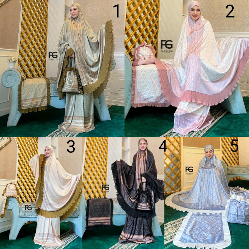 Ready Shalwa mukena by FARGHANI premium