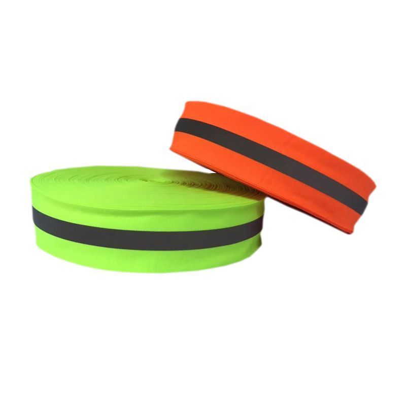 50m 5cm Pita Reflektor Baju Grade A Reflektor Kain Reflektor Baju Safety Kain Reflective