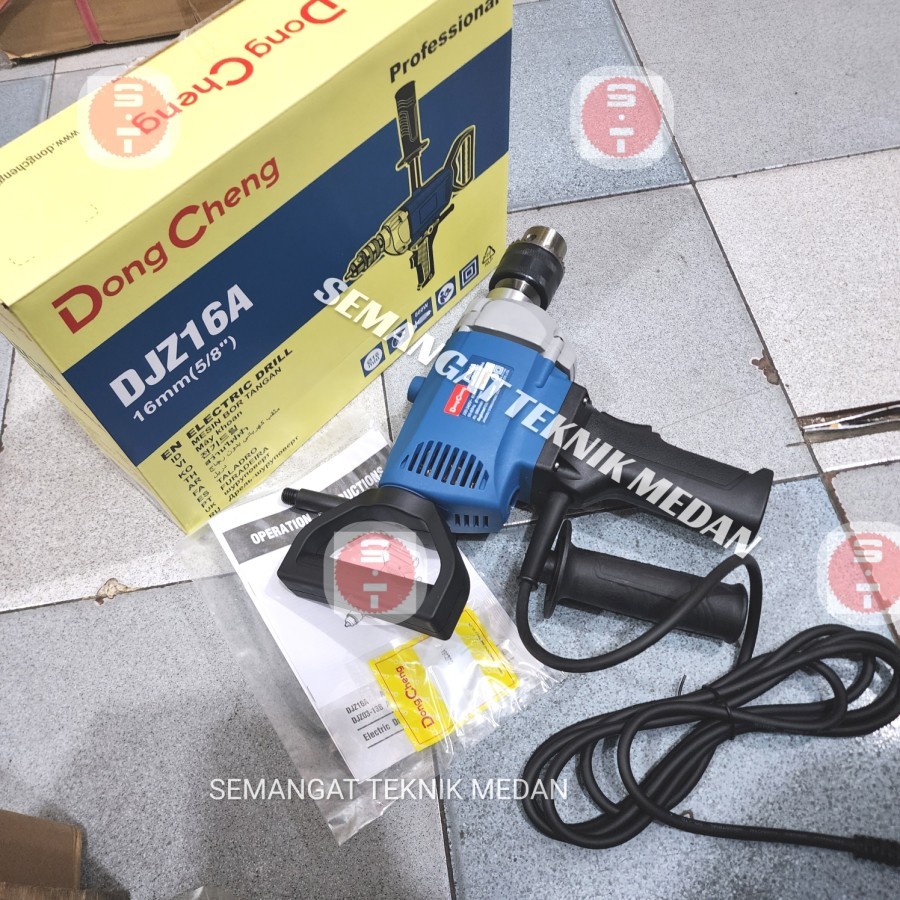 DJZ16A MESIN BOR BESI ELECTRIC DRILL DRAGON 16MM DONGCHENG DJZ 16A