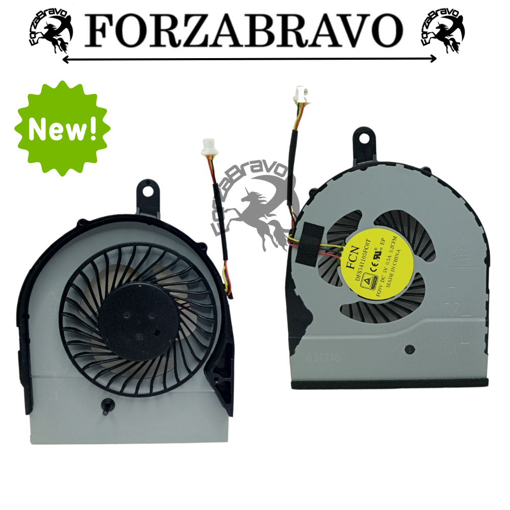 Dell Fan kipas Cooling Fan Inspiron 14-5458 5459 5459 5559 5558 5458 Vostro 3558 P64G 3 PIN