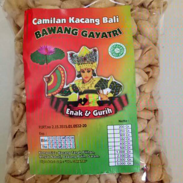 

KODE X32X Kacang bawang Bali Gayatri 1kg Fresh Stock