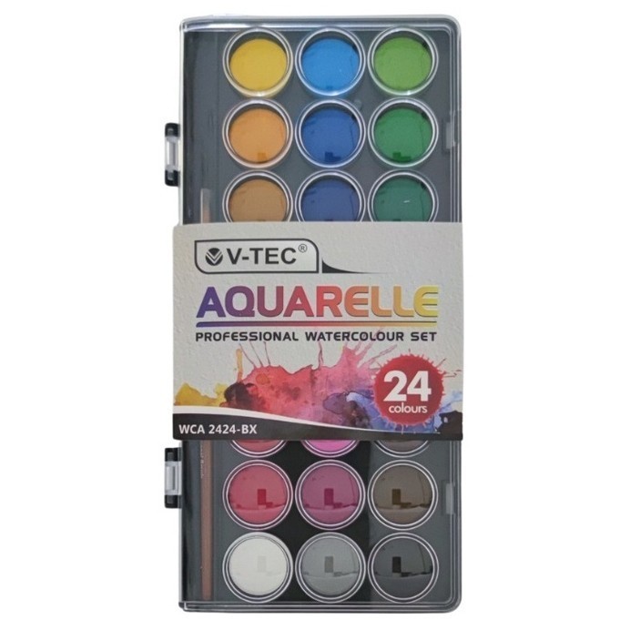 

Cat Air V-tec Aquarelle 24 Warna
