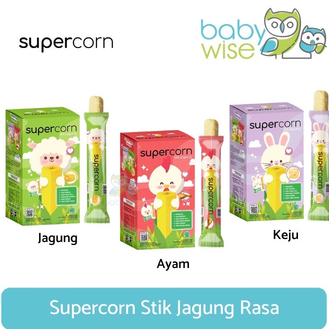 

KODE T42H Supercorn Stik Jagung Rasa Non MSG 1gr
