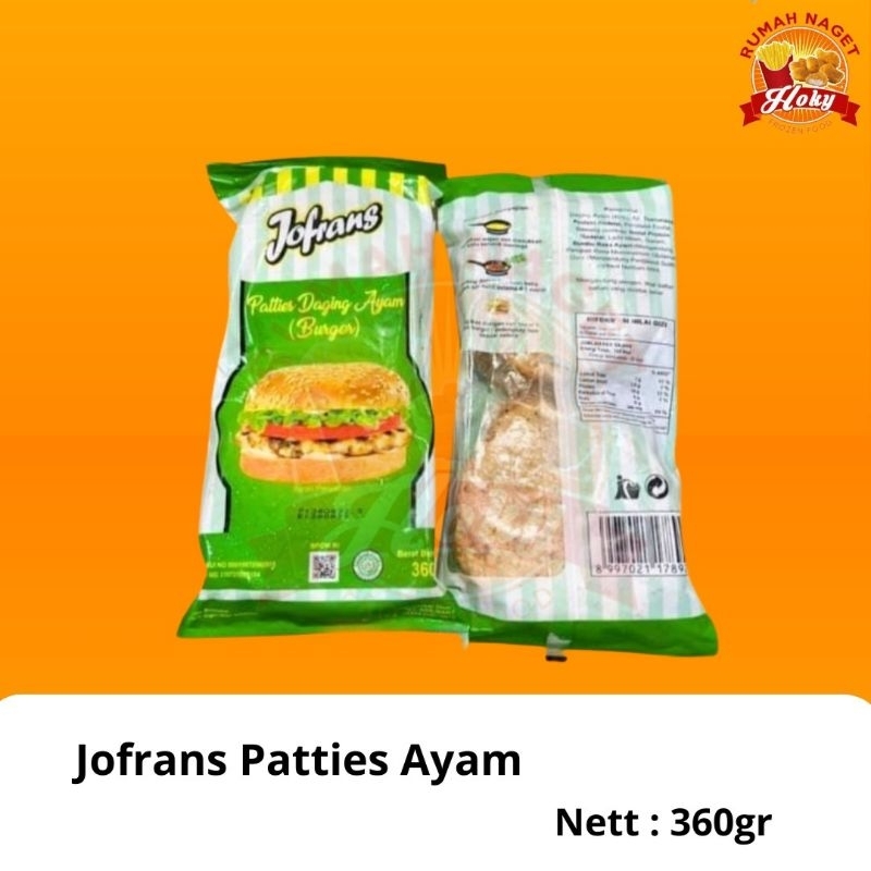 

Jofrans Patties Burger Ayam