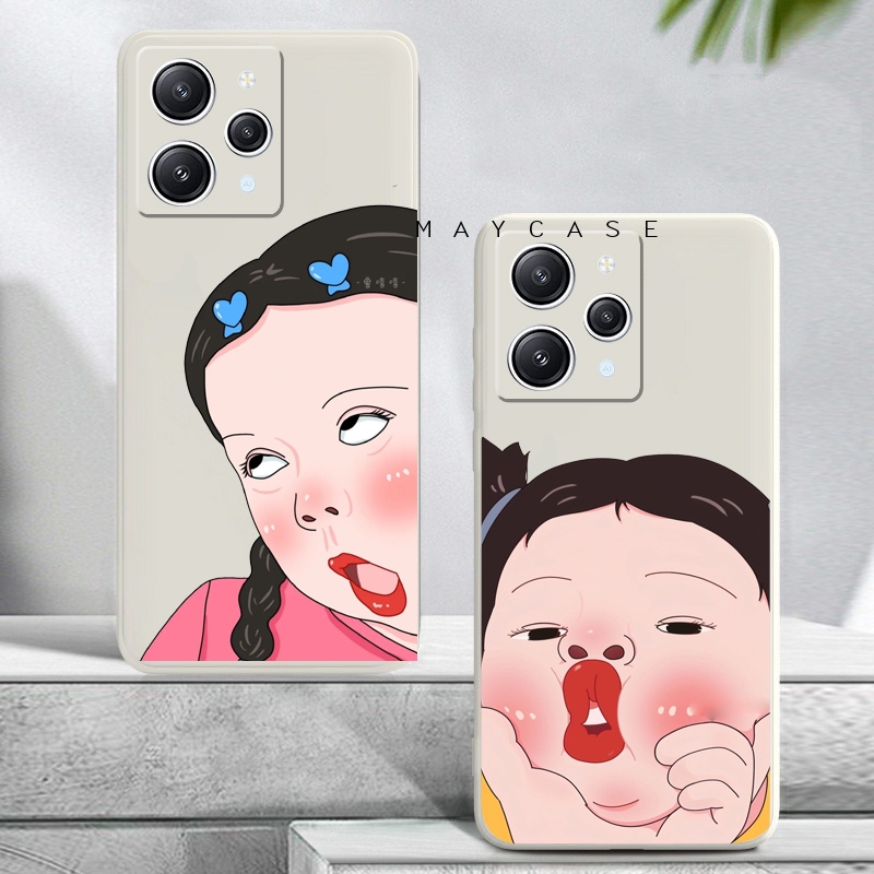 Ugly Case  For All Type Smartphone - Softcase Silikon Motif Ugly Girl [DC-04] - Softcase Silikon Len