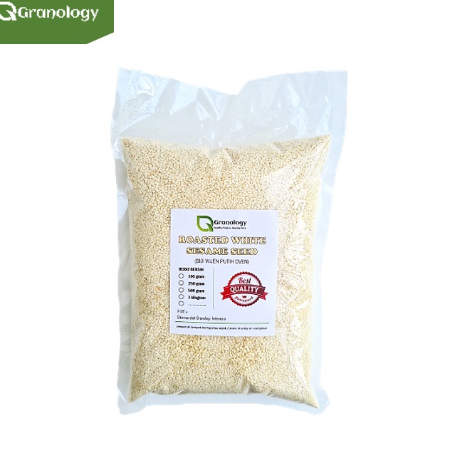 

KODE J45X Wijen Putih Panggang Roasted White Sesame Seed 1 kilogram