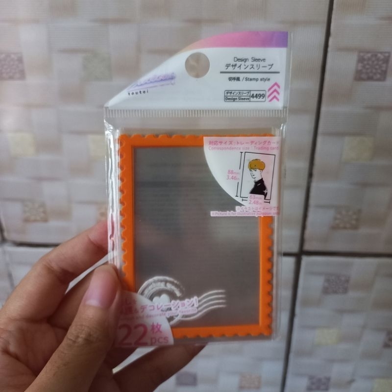 

Trading Card Decoration Sleeve - Orange