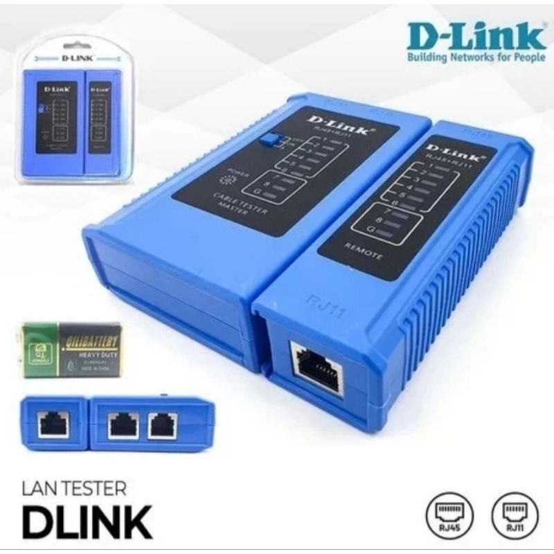 Lan Tester Dlink D-Link RJ45 + RJ11