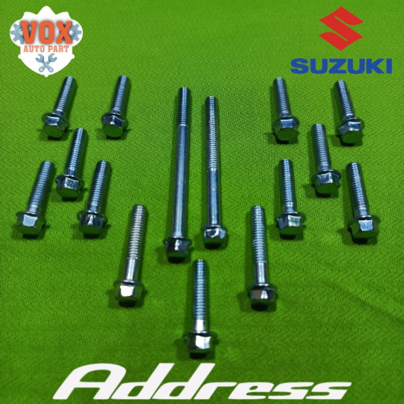 Baut Bak Blok CVT Suzuki Address 110