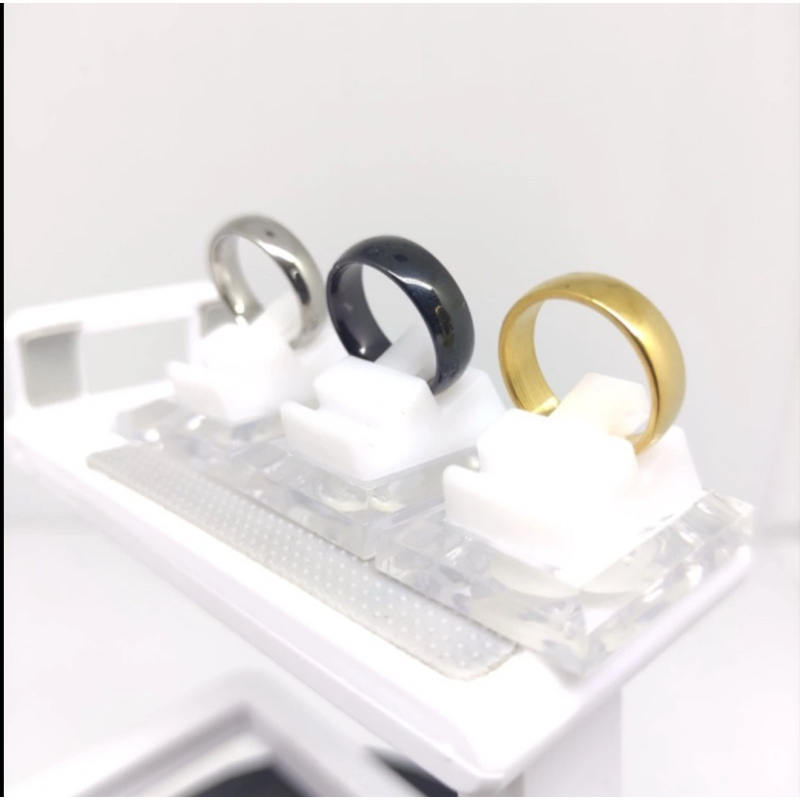 CINCIN TITANIUM  SILVER GOLD HITAM ANTI LUNTUR ANTI KARAT / CINCIN WANITA PRIA COUPLE TUNANGAN ANAK 