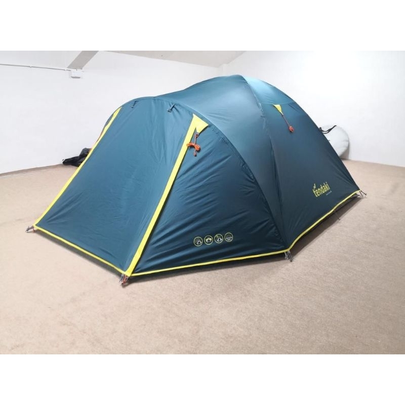 tenda kapasitas 4 orang tendaki borneo 4, Nsm4 , Java 4 Light , Moluccas 4 pro, Arundaya 4 Light