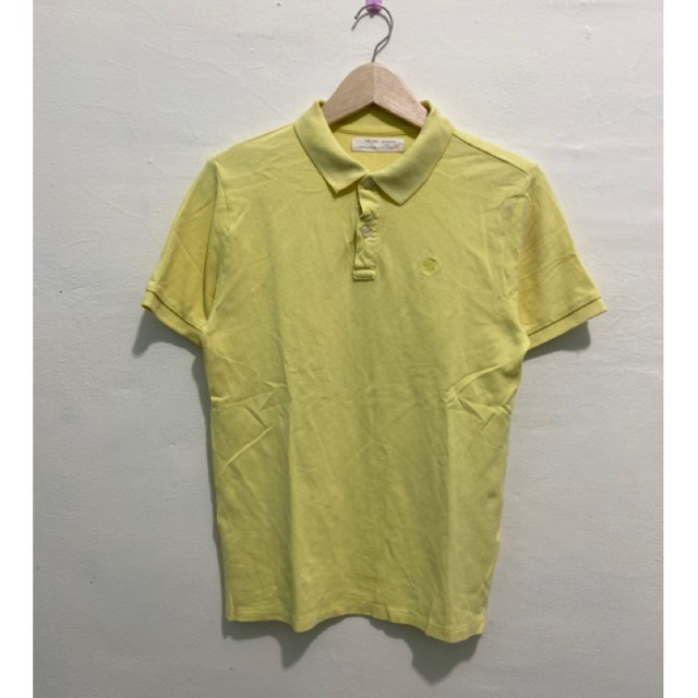 POLO SHIRT ZARA KUNING SECOND
