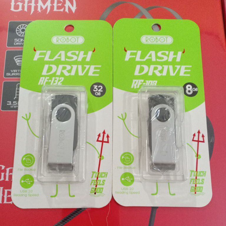 Flashdisk Robot 32GB 16GB 8GB 4GB k U8G8