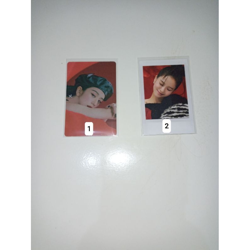 PHOTOCARD BLACKPINK OFFICIAL - JISOO