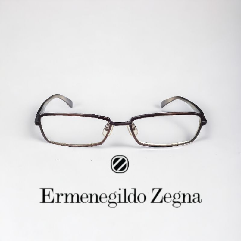 preloved branded kacamata Ermenegildo Zegna made in Jepang
