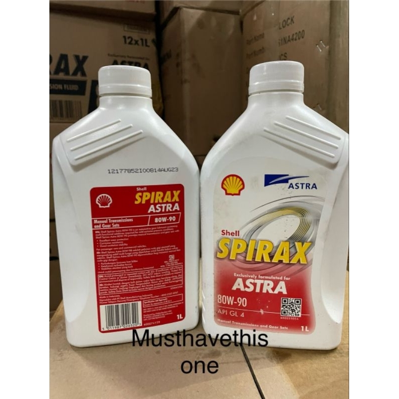 oli shell spirax astra transmisi manual 80w90 API GL4 1liter